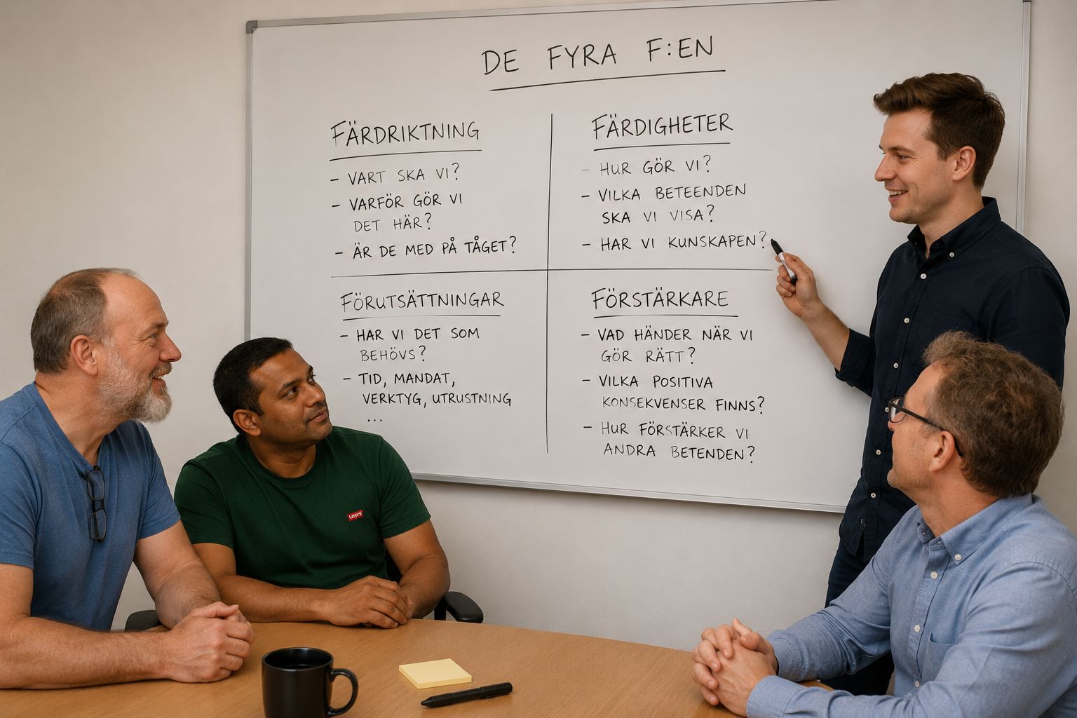 Det fjärde F:et, där de flesta förändringsarbeten tystnar